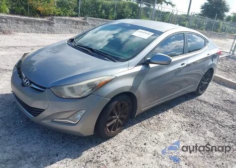 2015 Hyundai Elantra Se from USA, damaged, VIN KMHDH4AE1FU248721